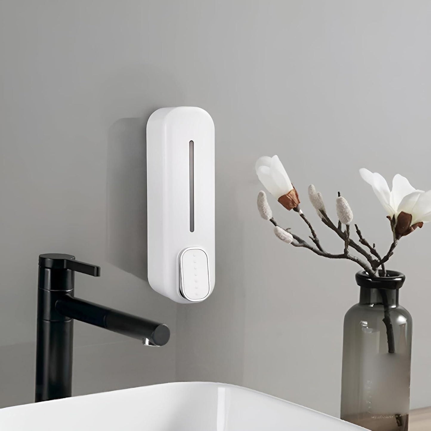 Press Wall-Mounted Dispenser Soap Manual (Buy1 Gate1 free )